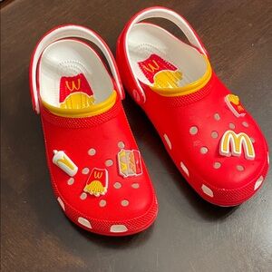 CROCS x McDonald's Classic Clog Shoes - size  W10 - M8